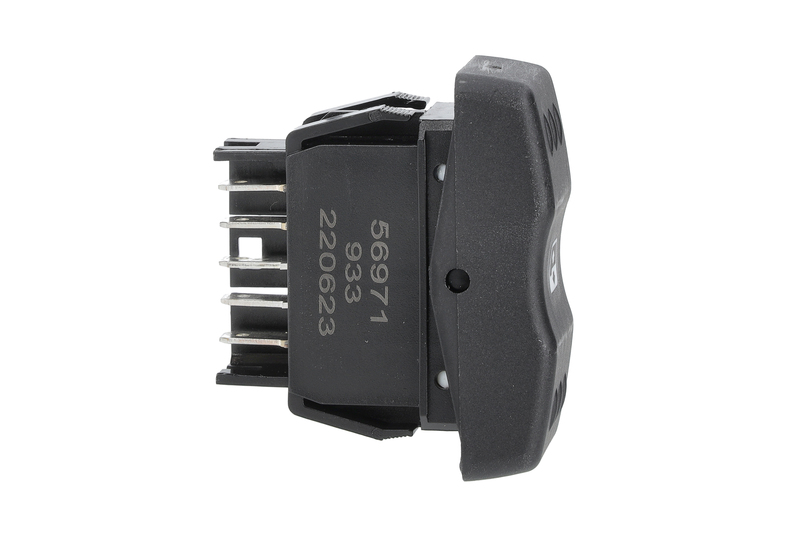 Switch, window regulator