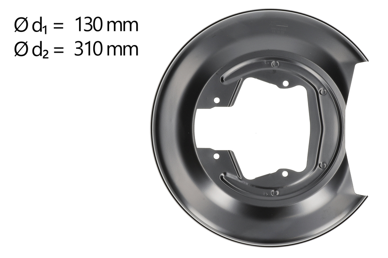 Splash Panel, brake disc