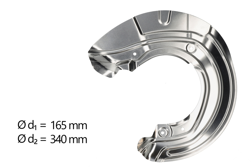 Splash Panel, brake disc