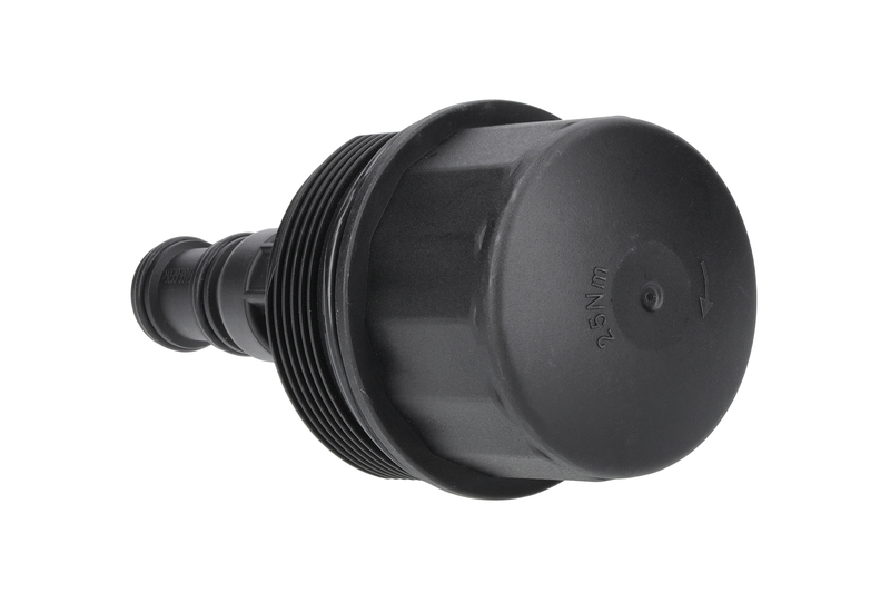 Cap, oil filter housing