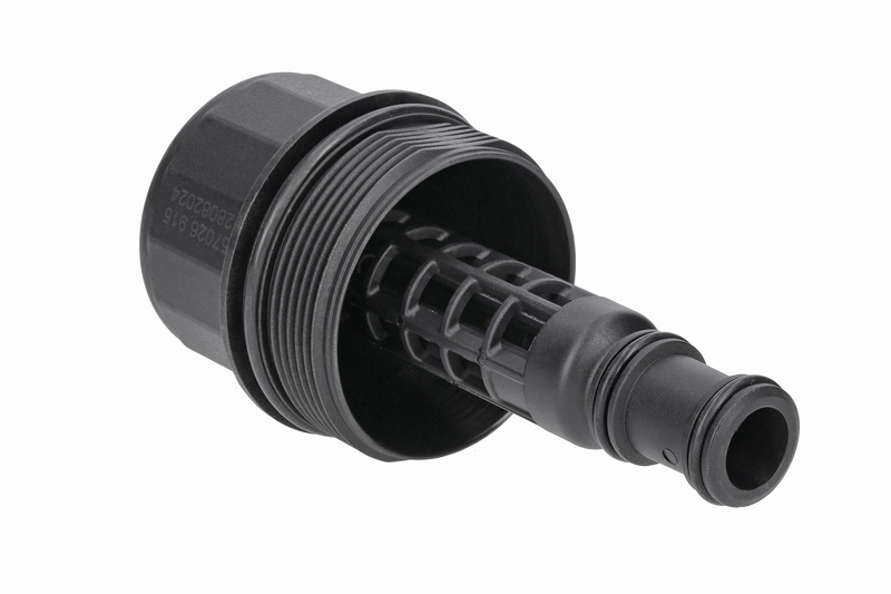 Cap, oil filter housing