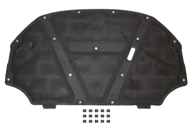 insulating mat, hood