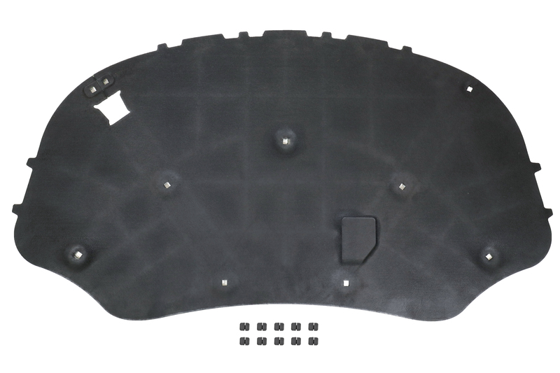 insulating mat, hood