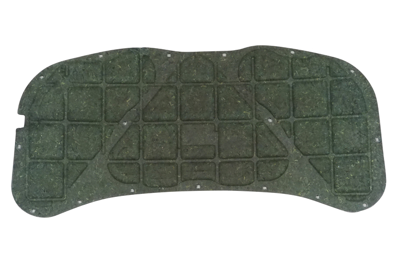 insulating mat, hood