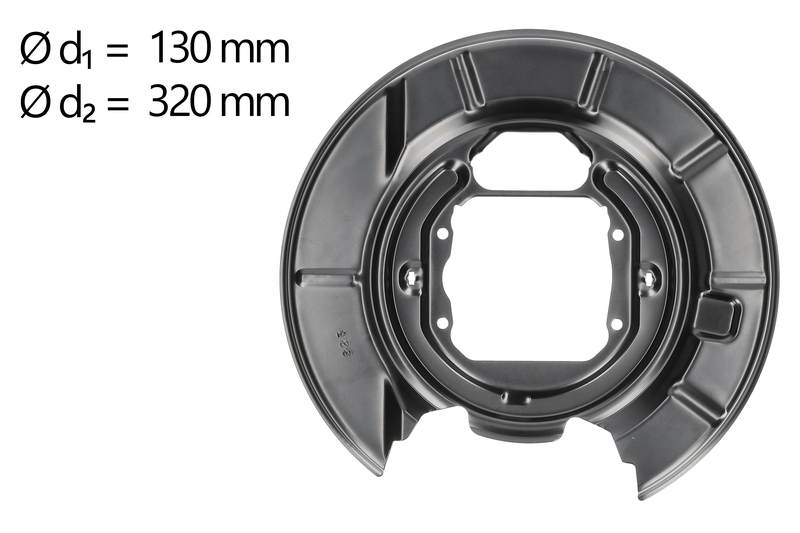 Splash Panel, brake disc