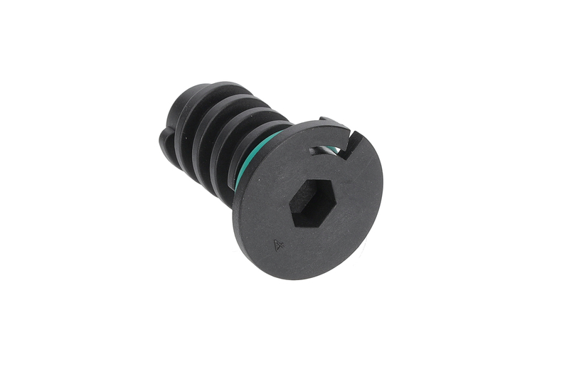 Closing screw, oil pan