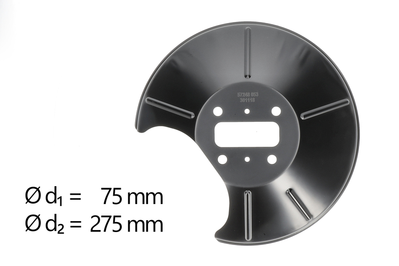 Splash Panel, brake disc