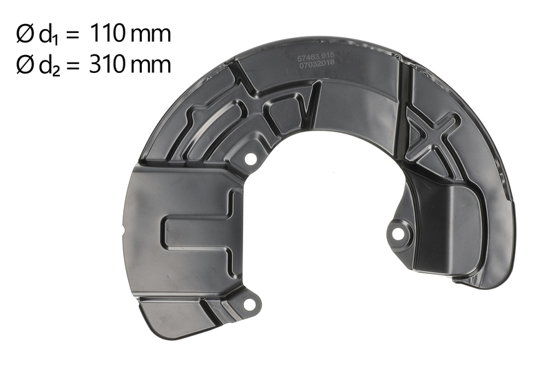 Splash Panel, brake disc