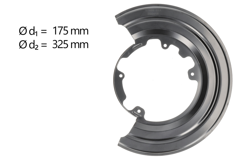 Splash Panel, brake disc