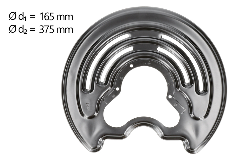 Splash Panel, brake disc