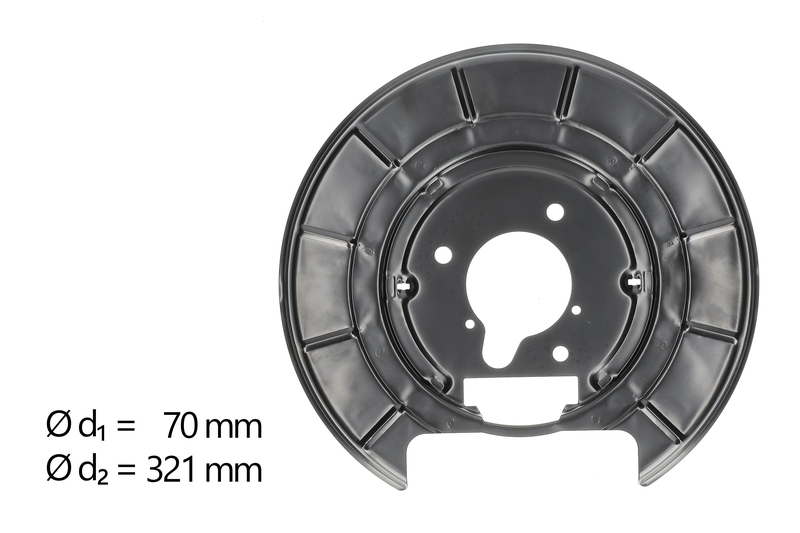 Splash Panel, brake disc