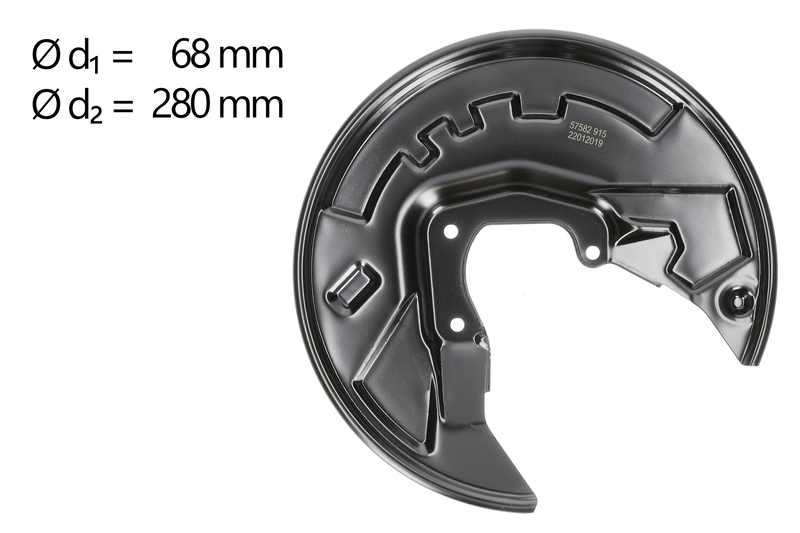 Splash Panel, brake disc