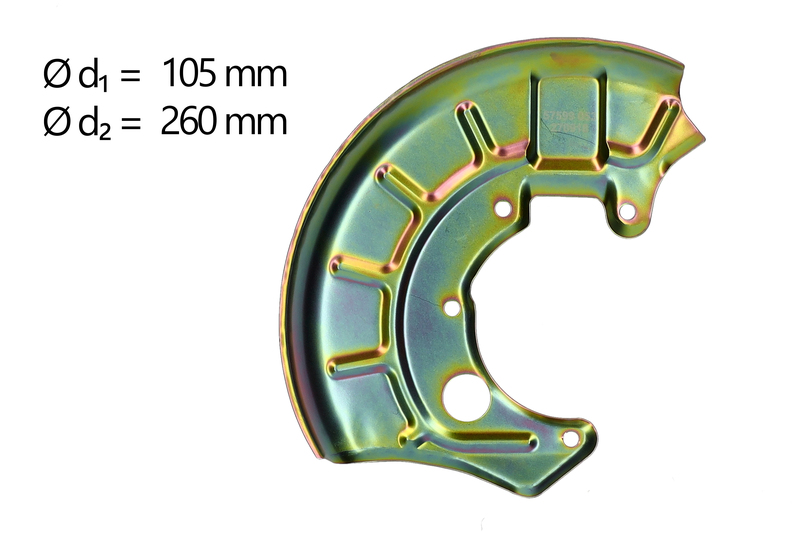 Splash Panel, brake disc