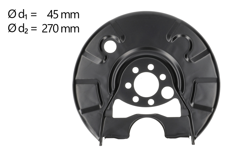 Splash Panel, brake disc