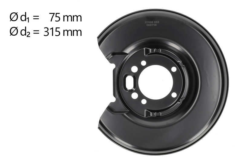 Splash Panel, brake disc