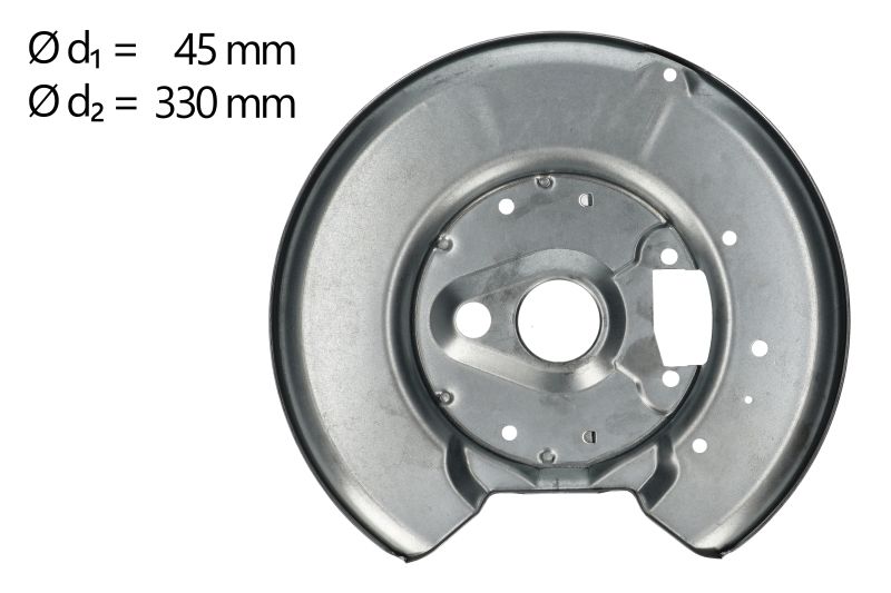 Splash Panel, brake disc