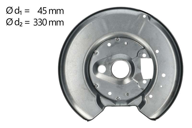 Splash Panel, brake disc