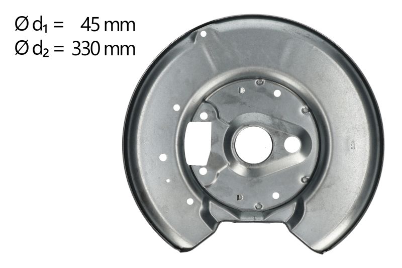 Splash Panel, brake disc