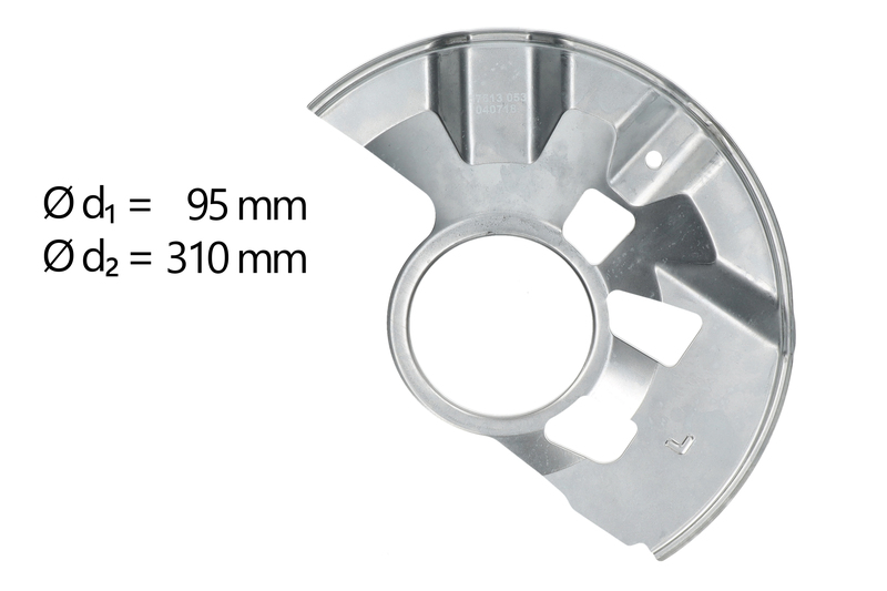 Splash Panel, brake disc
