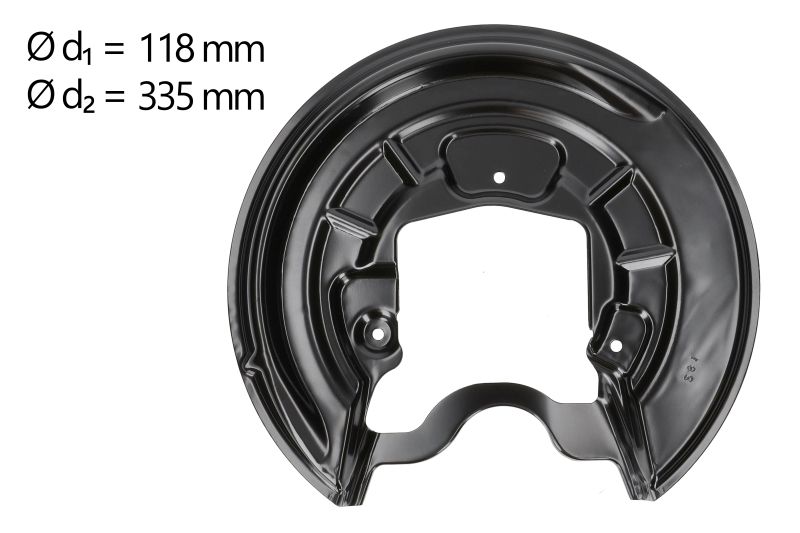 Splash Panel, brake disc