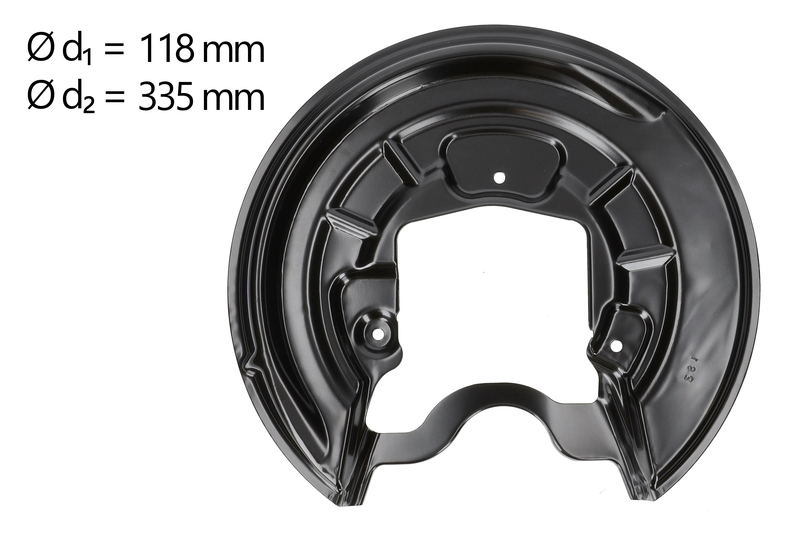 Splash Panel, brake disc