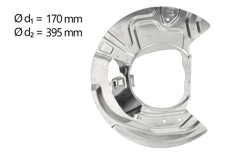 Splash Panel, brake disc