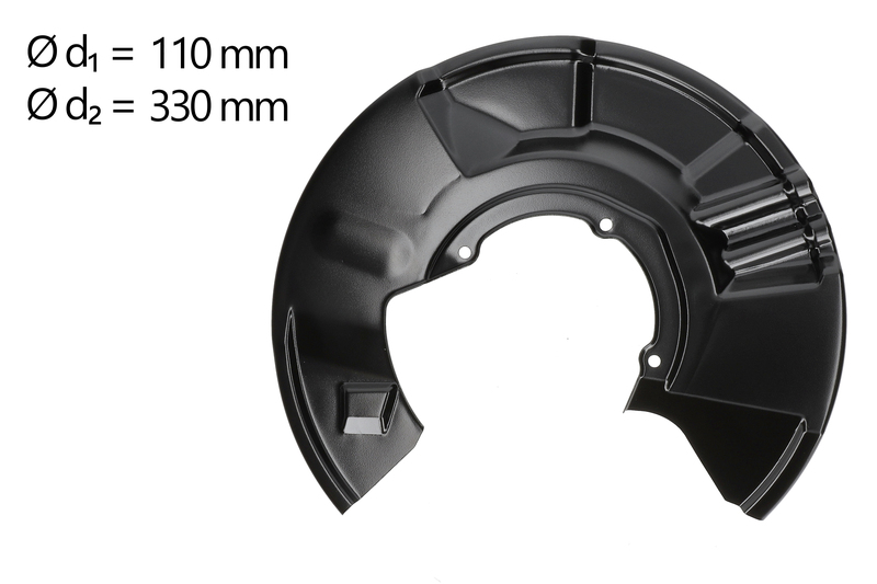 Splash Panel, brake disc
