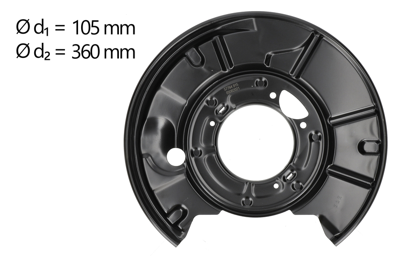 Splash Panel, brake disc