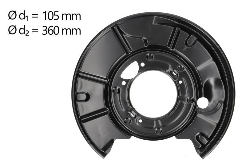 Splash Panel, brake disc