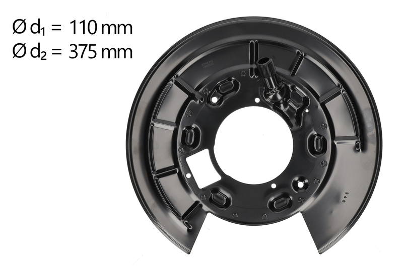 Splash Panel, brake disc