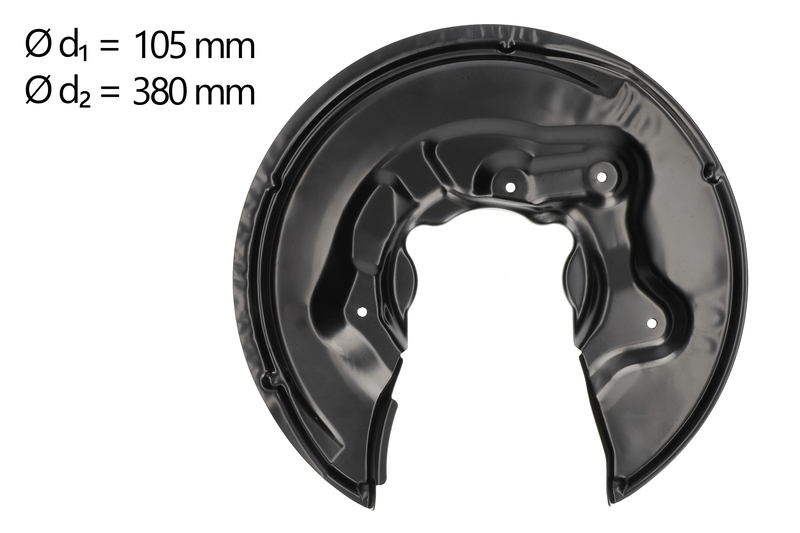Splash Panel, brake disc