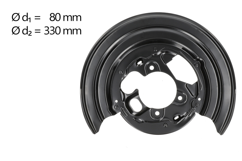 Splash Panel, brake disc