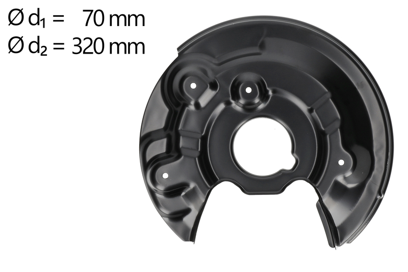Splash Panel, brake disc