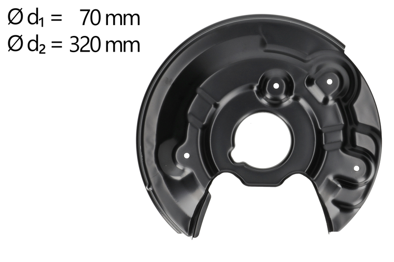 Splash Panel, brake disc
