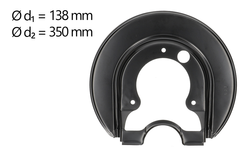 Splash Panel, brake disc