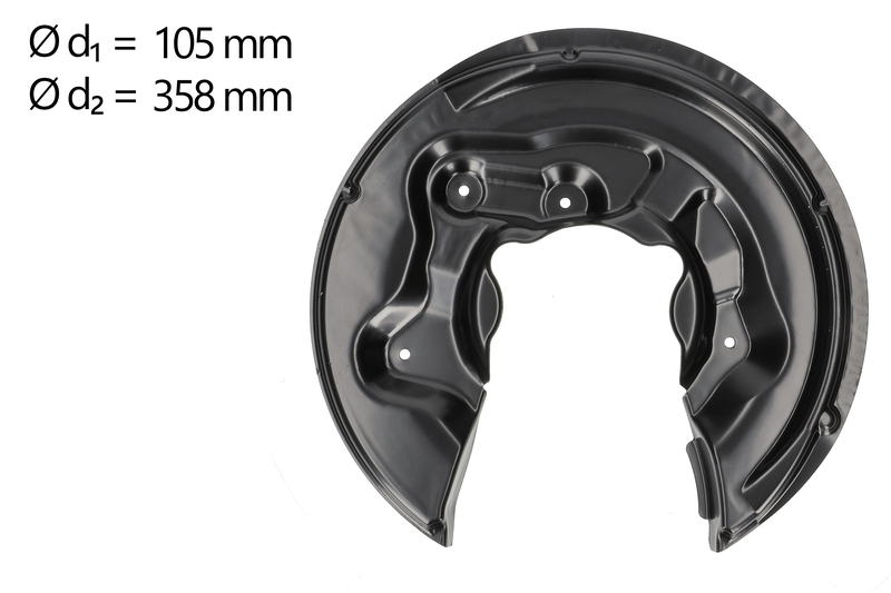 Splash Panel, brake disc