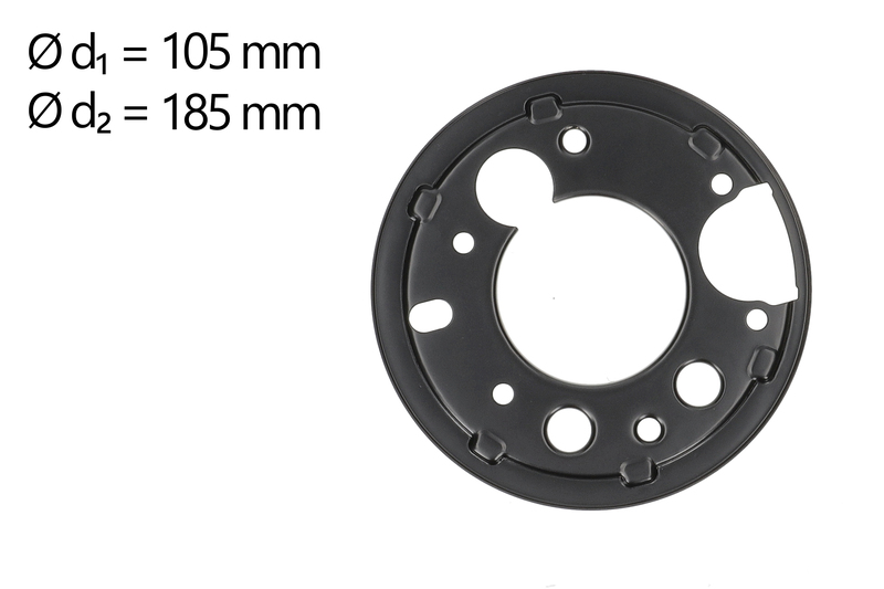 Splash Panel, brake disc