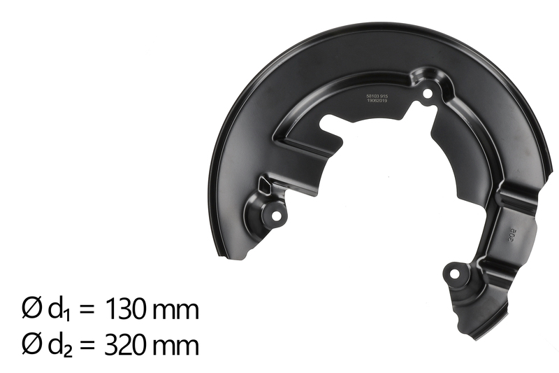 Splash Panel, brake disc