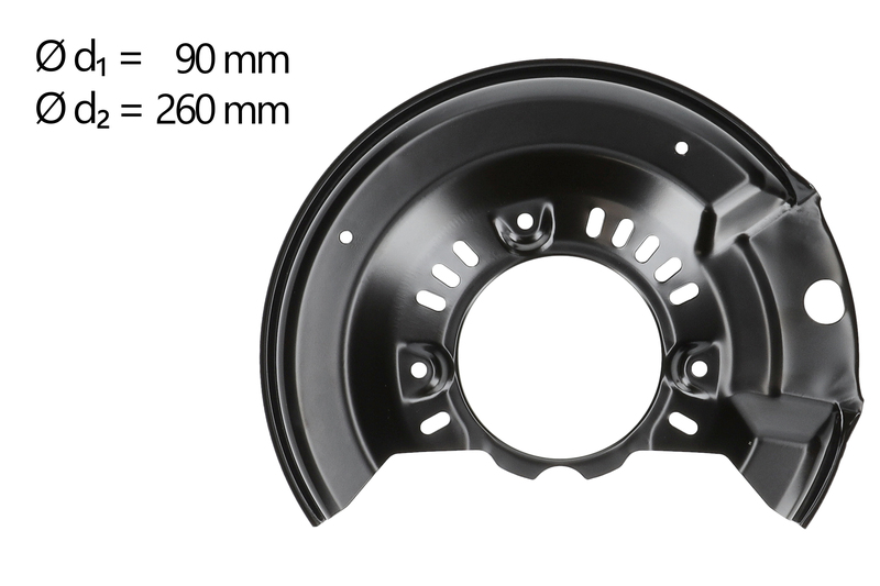Splash Panel, brake disc