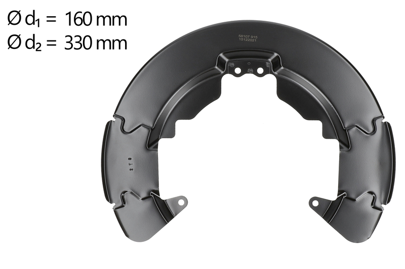 Splash Panel, brake disc