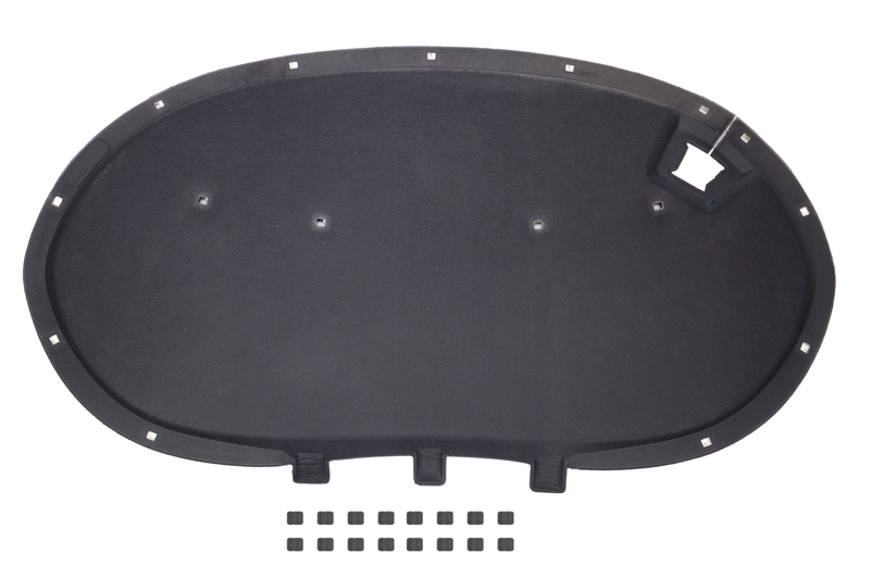 insulating mat, hood