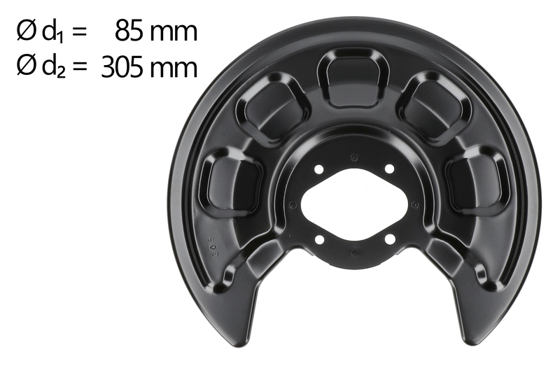 Splash Panel, brake disc