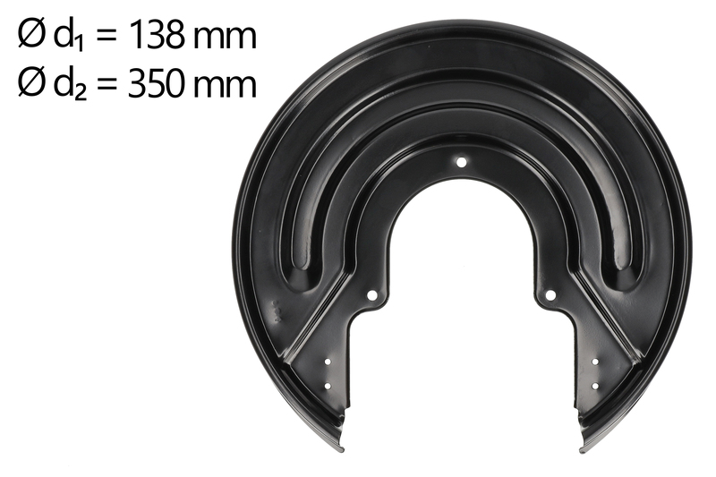 Splash Panel, brake disc