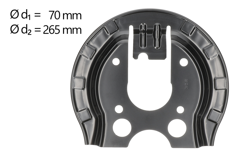 Splash Panel, brake disc
