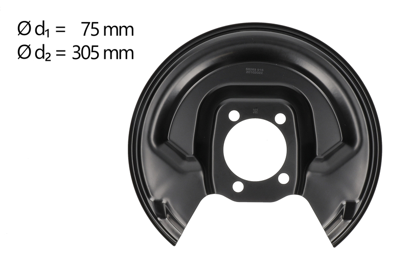 Splash Panel, brake disc