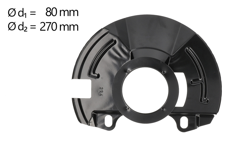 Splash Panel, brake disc