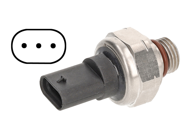 Sensor, exhaust pressure