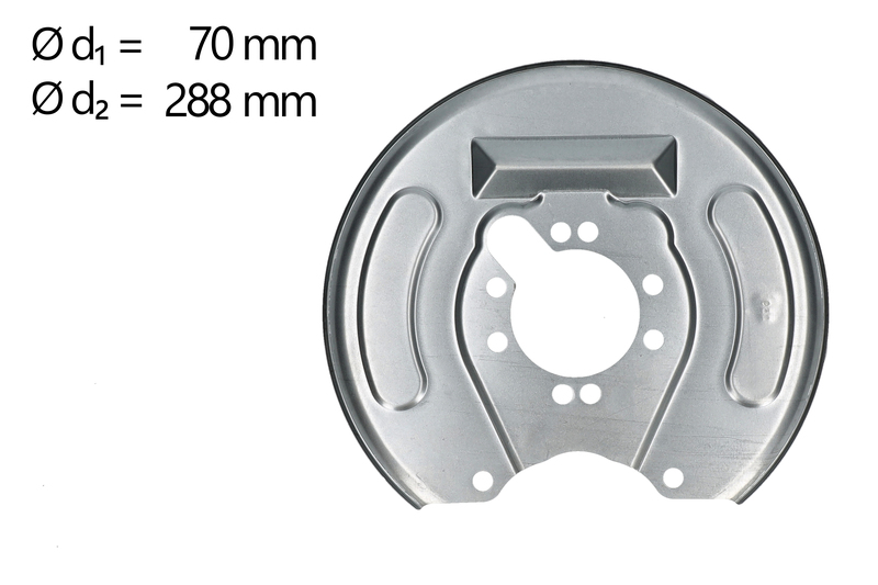 Splash Panel, brake disc