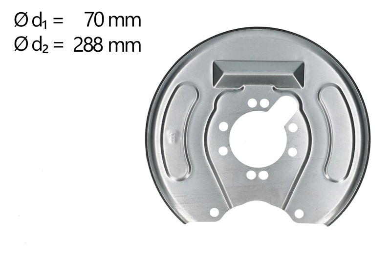 Splash Panel, brake disc