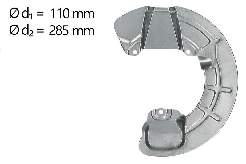 Splash Panel, brake disc